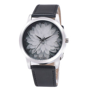 Casual flower-shaped watch