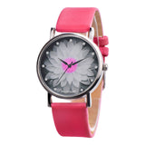 Casual flower-shaped watch