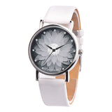 Casual flower-shaped watch