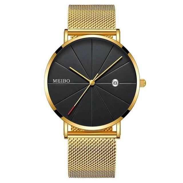 Men's Stainless Steel Mesh Sports Watch (4346878623825)